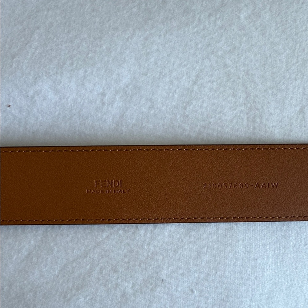 Fendi FF Belt- Brown - Picture 4 of 8